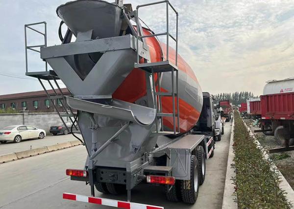 6×4 Used Concrete Cement Mixer Truck 10m3 Construction Vehicle