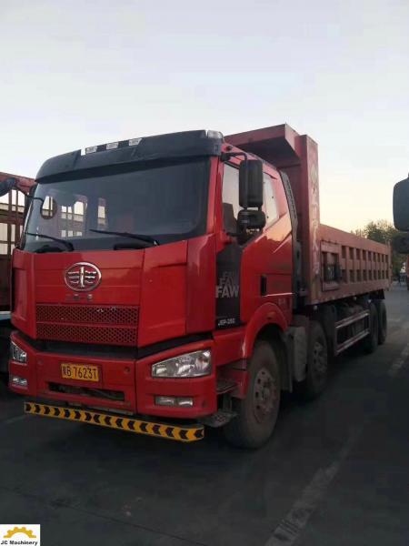 Commercial FAW Tipper Truck 6×4 , 2nd Hand Dump Trucks 30 Ton Manual Transmission