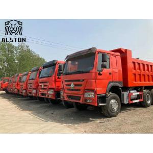6×4 Used Tipper Trucks 19.32M3 Used Howo Dump Truck For Coal Mining