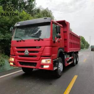 Bucket Used Howo 6×4 Tipper Truck 371HP 18.6M3 With 12.00R20 Tire