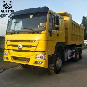 Heavy Duty Used Dump Trucks , Sinotruk Howo Tipper Truck 371hp 375hp 420hp