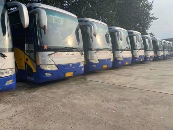 2011 Year 51 Seats Used Foton Bus BJ6120 Used Coach Bus New Seats Diesel Fuel LHD In Good Condition