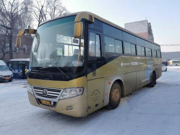 2012 year 51 Seats Used Bus ZK6112D with Front Engine Diesel RHD Steering