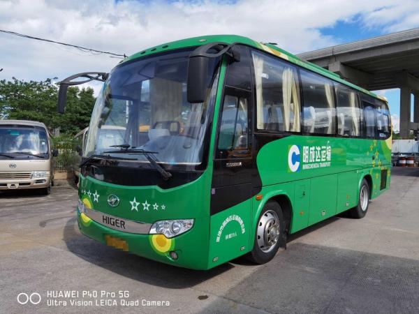 2014 Year Higer KLQ6896 Coach Bus 39 Seats Used Bus Diesel Engine 162kw No Accident LHD Bus