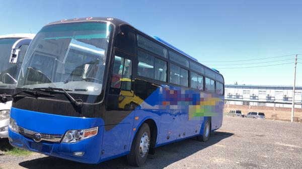 2015 Year 47 Seats Used Yutong ZK6107 Coach Bus With New Seat LHD Steering