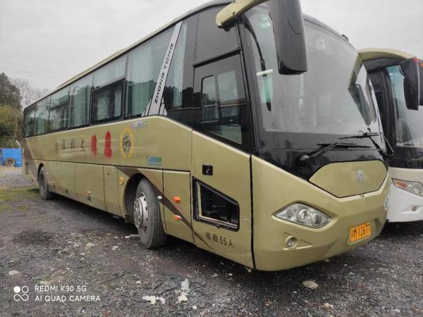 2015 Year 55 Seater Used Zhongtong Bus ZLCK6120 Used Passenger Bus 199kw Left Hand Drive