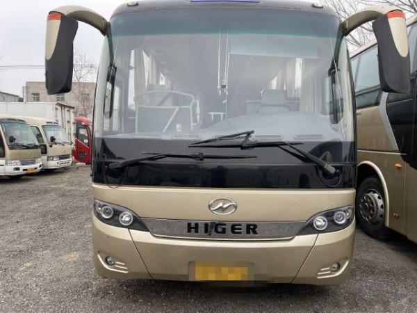 2018 Year 54 Seats Diesel Rear Engine Used Higer Bus KLQ6129TA Used Coach Bus No Accident