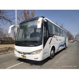 2nd Hand Bus 10.5 Meters Sealing Window Middle Passenger Door 47 Seats Air Conditioner Used Kinglong Bus XMQ6101