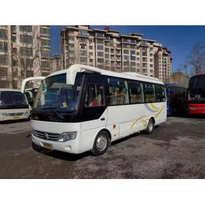2nd Hand Bus Sealing Windows 28 Seats Single Door Front Engine Used Young Tong Bus ZK6729D