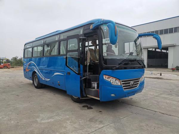 37 Seats Used Yutong Bus ZK6842D Front Engine Coach RHD Steering For Transport