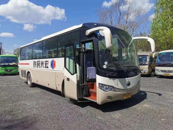45 Seats Used Yutong ZK6999 Bus Used Coach Bus 2012 Year Rear Engine Steering LHD Diesel Engines