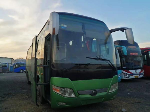 49 Seats 2014 Year Used Bus Zk6110 Double Door Yutong Used Coach Company Commuter Bus