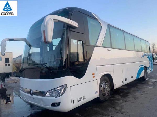 55 Seats Yutong ZK6122HQ Used Coach Bus With Air Conditioner