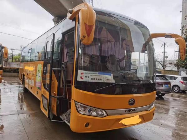 60 Seats Used Yutong ZK6115 Used Coach Bus Yuchai Engine LHD For Transportation