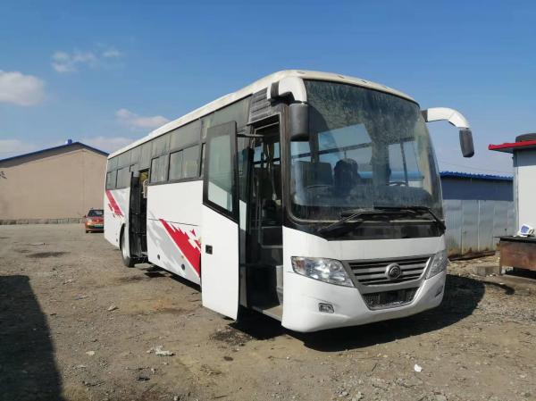 6112D Serious Used Yutong Bus Diesel Front Engine LHD Steering Mini Bus