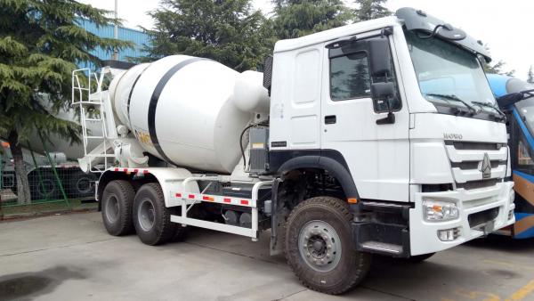 8 Cubic Meter Used Concrete Mixer Truck SINOTRUK HOWO Brand 6X4 Drive Form