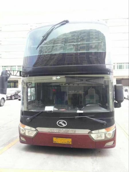 Big Kinglong Brand Used Transit Bus 100 Km/H Max Speed With 50 Seats