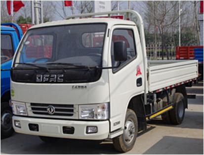 Diesel Second Hand Lorry Dongfeng Brand 55 Kw Engine Power With Single Row Cab
