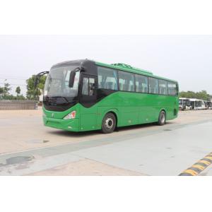 Green Used Coach Bus Diesel 49 Seat Long Tour Bus LHD Equipped A / C Very New 2018 Year