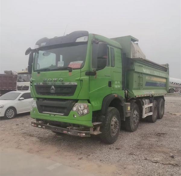 Howo 8×4 Four Axles Used Dump Truck Tipper With 375HP 317HP For Sale