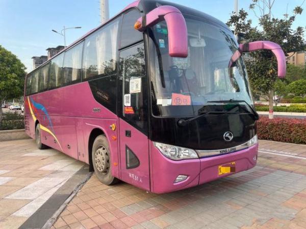 Renew 2015 Year Used King Long XMQ6113 Coach Bus 51 Seats Used Bus Diesel Engine No Accident LHD Bus