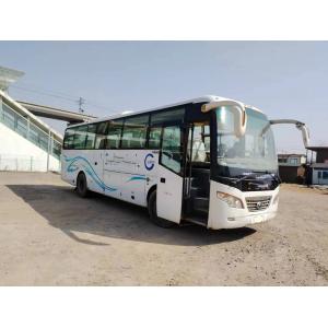 Second Hand Microbus 43 Seats Double Doors White Color Used Yutong Bus ZK6102D Yuchai Engine