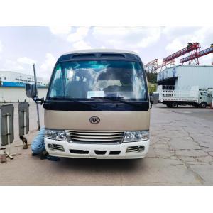 Second Hand Mini Bus Ankai Diesel 20 Passenger Mini With USB Front Engine Buses