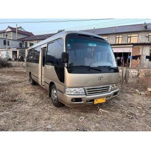 Used Commercial Bus Toyota Coaster 30seats 2TR Engine 2016-2020