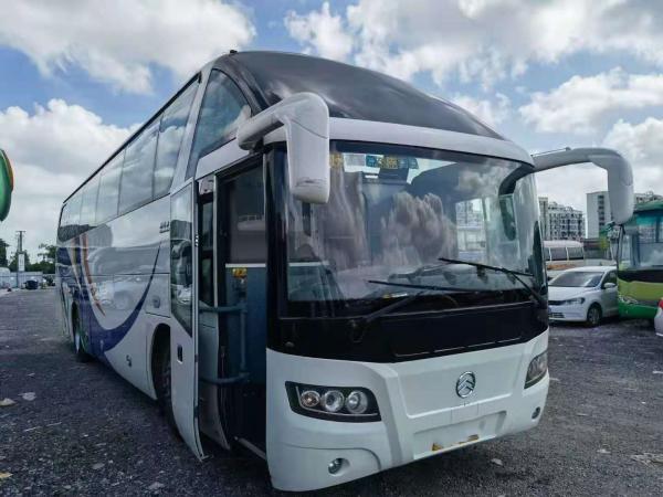 Used Golden Dragon Bus XML6125 Used Tour Bus 55seats Yuchai Rear Engine 127kw Euro IV Double Doors