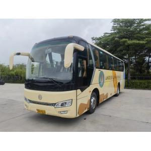 Used Luxury Bus Manual Transmission 46 Seats Luggage Compartment 2018 Year A/C Golden Dragon XML6102