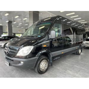 Used Luxury Buses Benz Commercial Mini Bus 19 Seats Front Engine Daimler Engine EURO V