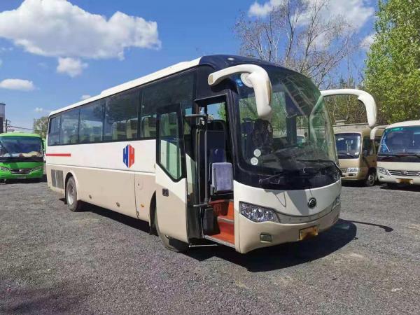 Used Tour Bus Yutong ZK6999 45 Seats Rear Engine 177kw Passenger Bus LHD Airbag Chassis
