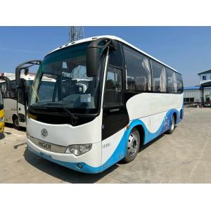 Used Transit Bus Yuchai Engine Airbag Suspension 33 Seats Manual Transmission 2nd Hand Higer KLQ6796 With A/C
