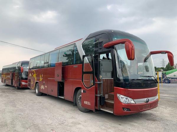 Used Yutong Bus ZK6122 50 Seats 2+2 Layout 2019 Airbag Chassis 243kw Rear Yuchai Engine
