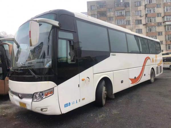 Used Yutong ZK6127 Passenger Coach Bus 206kw 100km/H Rear Engine Left Hand Drive
