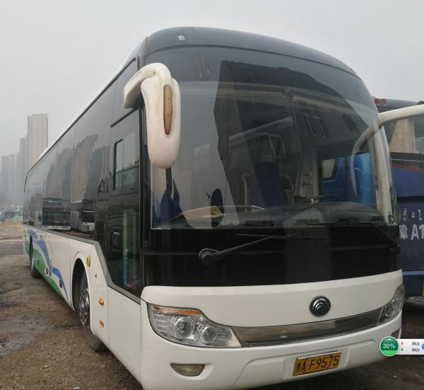 Yuchai Engine Used YUTONG Buses 44 Seats With 24L / 100km Fuel Consumption
