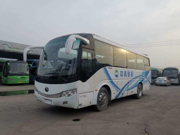 Zk6899 39 Seats 162kw Used Yutong Buses With Air Conditioner Rear YC. Engine