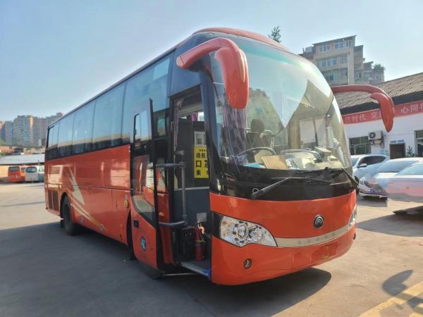 Zk6908 Yuchai Engine Used Yutong Short Bus Air Bag Suspension 38 Seater Left Steering