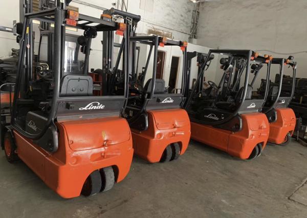 Second Hand Electric Powered Forklift / Counterbalance Forklift Truck 2850 – 6605mm Lift Height